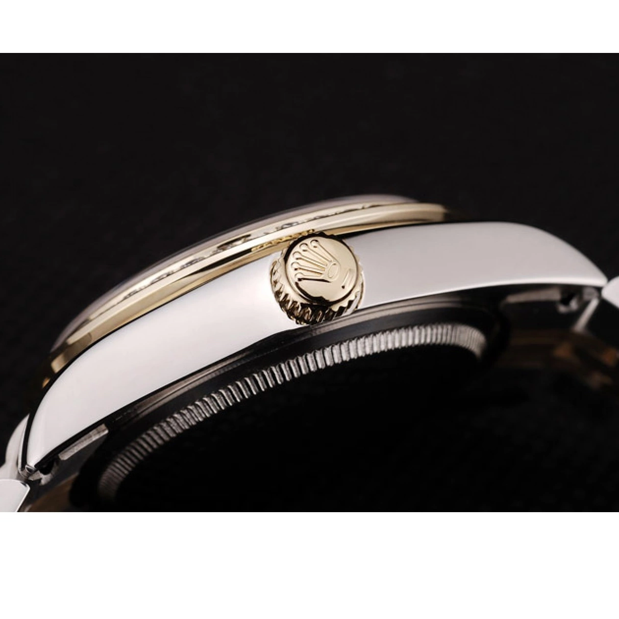 Best AAA Replica Sites DateJust Plated Brushed Flowers Steel Dial Silver Case Diamonds Rolex Stainless 0531